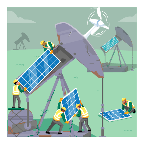 Lonjakan energi bersih